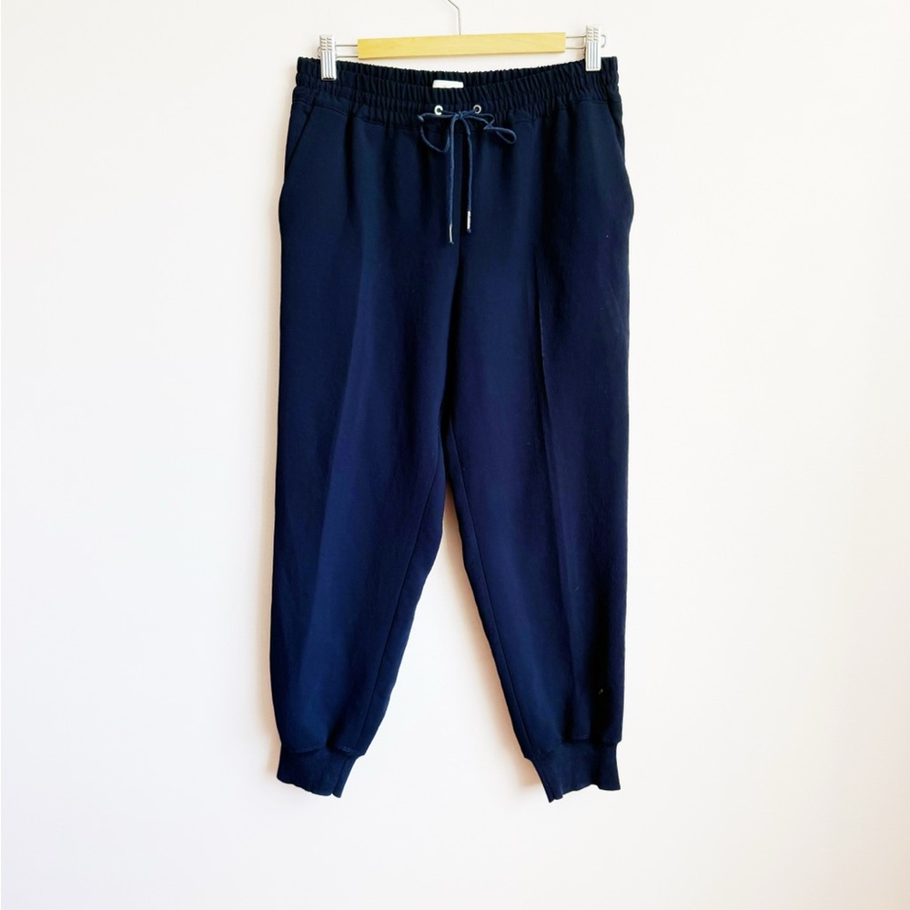last call closet closing :*) navy blue wilfred 'buffon' crepe joggers